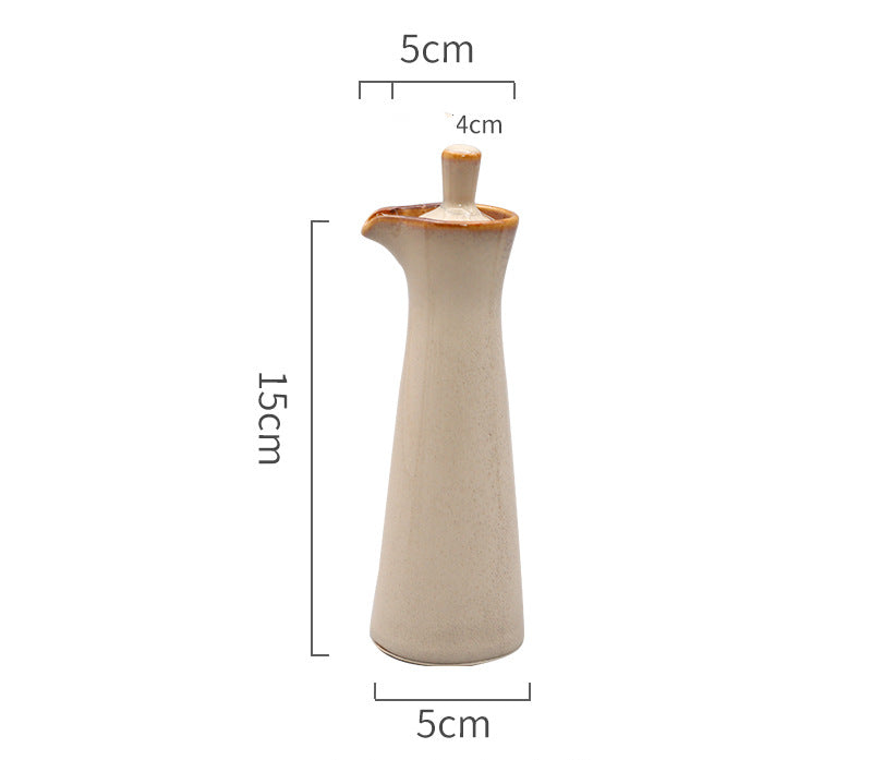 Vintage-Style Oil Bottle – Perfect for Home Cooking & Dining
