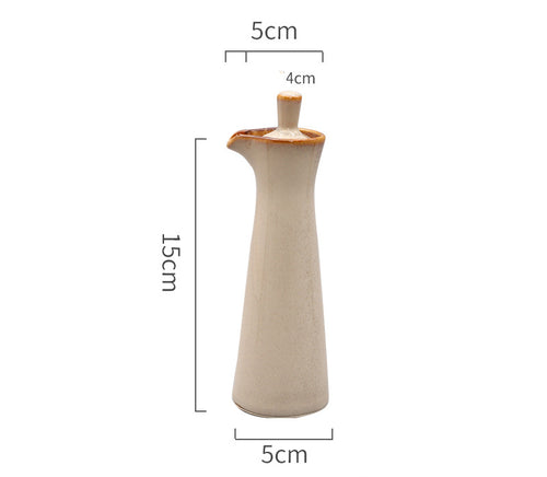 Vintage-Style Oil Bottle – Perfect for Home Cooking & Dining