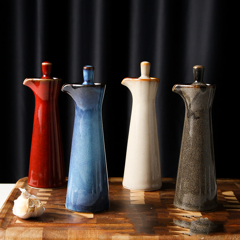 Vintage-Style Oil Bottle – Perfect for Home Cooking & Dining